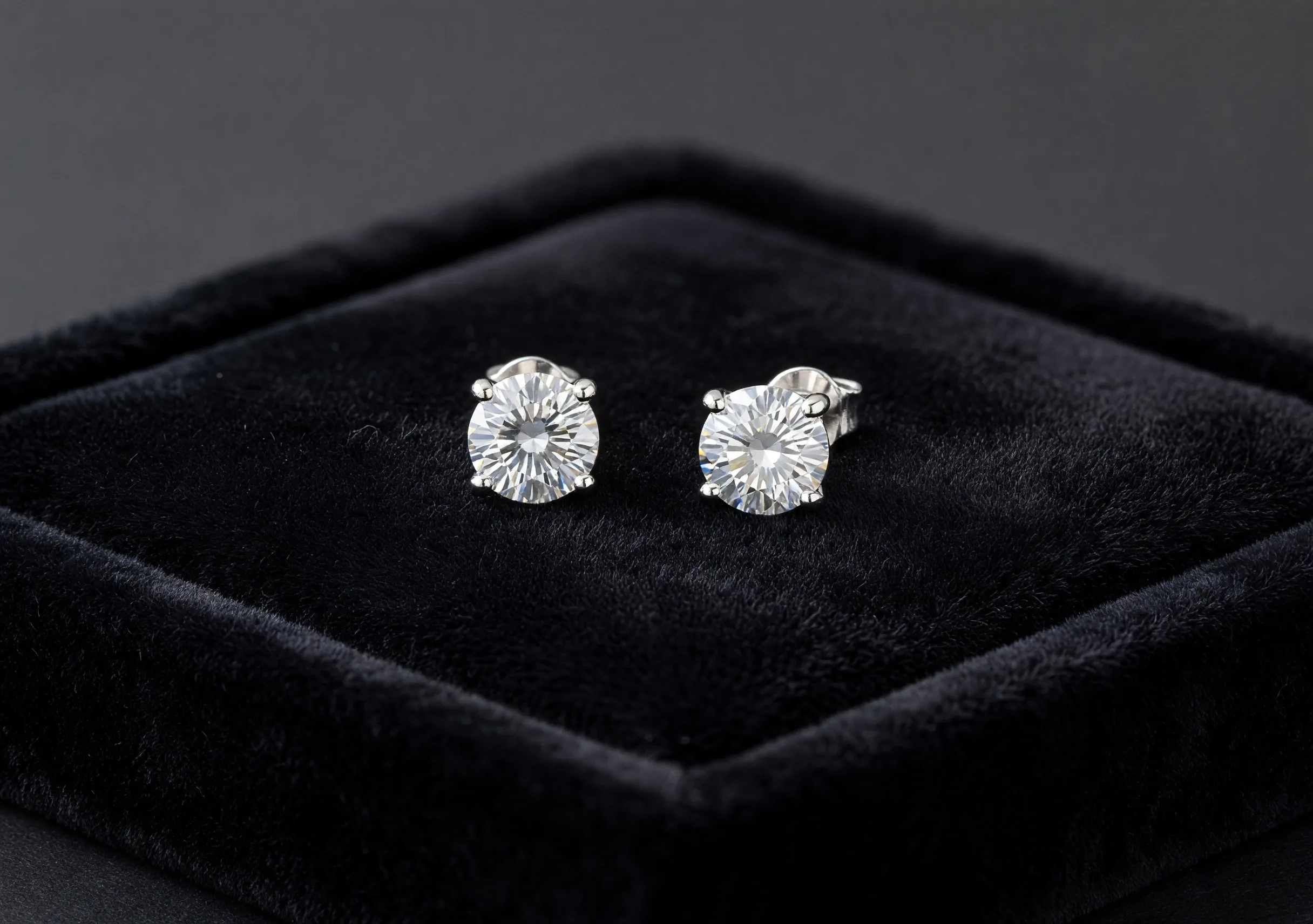 Diamond Stud Earrings